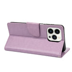 Custodia per cellulare in pelle con motivo floreale a farfalla, For iPhone 14 Pro Max