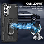 Custodia per telefono ibrida con armatura porta anello, For Samsung Galaxy S22 5G, For Samsung Galaxy S22+ 5G, For Samsung Galaxy S22 Ultra 5G, For Samsung Galaxy S21 5G