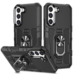 Custodia per telefono ibrida con armatura porta anello, For Samsung Galaxy S22 5G, For Samsung Galaxy S22+ 5G, For Samsung Galaxy S22 Ultra 5G, For Samsung Galaxy S21 5G