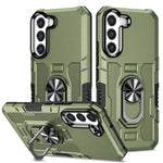 Custodia per telefono ibrida con armatura porta anello, For Samsung Galaxy S22 5G, For Samsung Galaxy S22+ 5G, For Samsung Galaxy S22 Ultra 5G, For Samsung Galaxy S21 5G
