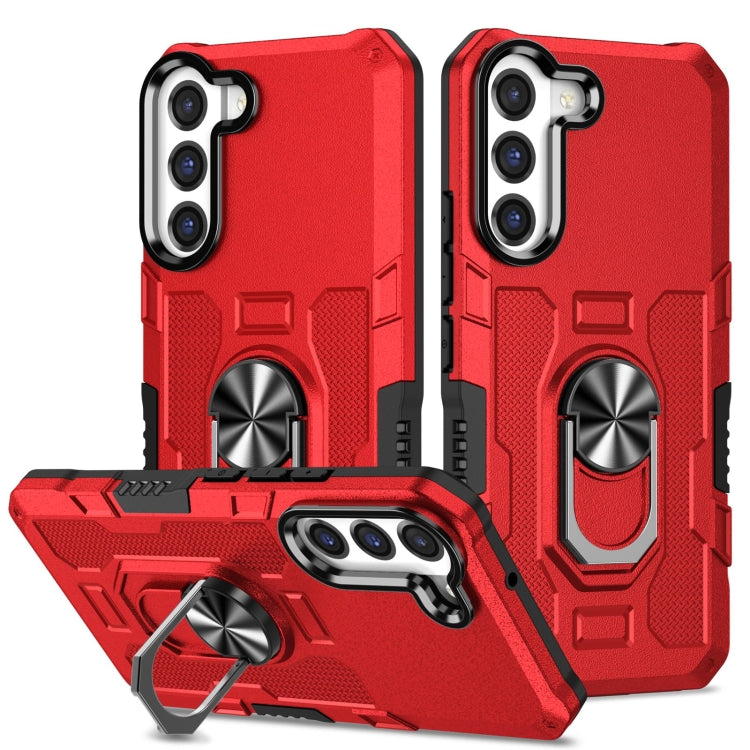 Custodia per telefono ibrida con armatura porta anello, For Samsung Galaxy S21+ 5G, For Samsung Galaxy S21 Ultra 5G