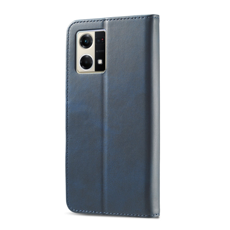 LC.IMEEKE Custodia in pelle a vibrazione orizzontale con struttura in vitello, For OPPO Reno8, For OPPO Reno8 Pro