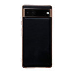 Custodia per telefono galvanica nano serie Xiaoya in vera pelle, For Google Pixel 6, For Google Pixel 6 Pro, For Google Pixel 7, For Google Pixel 7 Pro