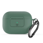Custodia protettiva per PC in silicone per auricolari con pulsante di commutazione e fibbia, For AirPods Pro 2
