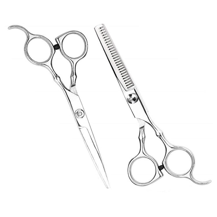 Kit di forbici per taglio piatto da parrucchiere professionale per taglio di capelli, 2 PCS, 7 PCS, 12 PCS