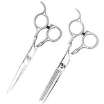 Kit di forbici per taglio piatto da parrucchiere professionale per taglio di capelli, 2 PCS, 7 PCS, 12 PCS