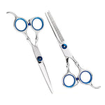 Kit di forbici per taglio piatto da parrucchiere professionale per taglio di capelli, 2 PCS, 7 PCS, 12 PCS
