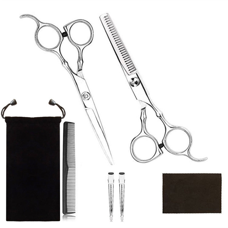 Kit di forbici per taglio piatto da parrucchiere professionale per taglio di capelli, 2 PCS, 7 PCS, 12 PCS