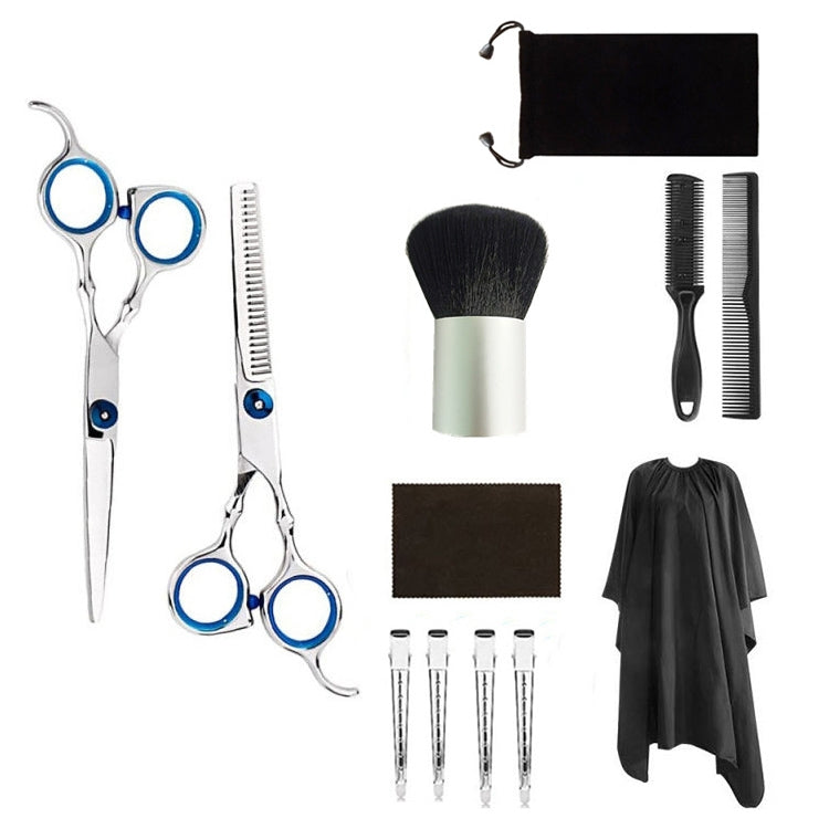 Kit di forbici per taglio piatto da parrucchiere professionale per taglio di capelli, 2 PCS, 7 PCS, 12 PCS