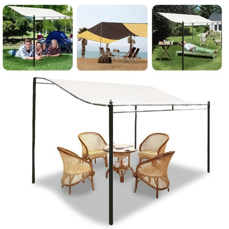Telo ombreggiante impermeabile per tenda da sole da giardino, 2.5X2.6m, 3X2.6m, 3X3m