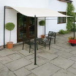 Telo ombreggiante impermeabile per tenda da sole da giardino, 2.5X2.6m, 3X2.6m, 3X3m