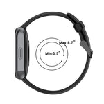 Cinturino in silicone morbido tinta unita, For Realme Watch 3
