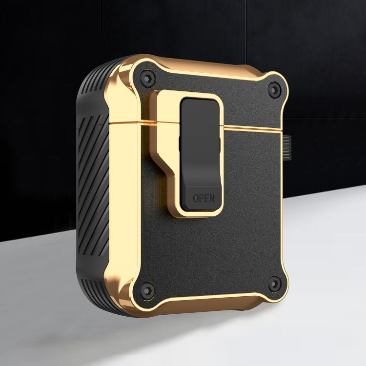 Auricolare wireless Custodia protettiva galvanica Eagle con gancio, For AirPods 1 / 2, For AirPods Pro, For AirPods 3