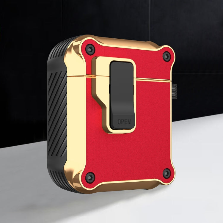 Auricolare wireless Custodia protettiva galvanica Eagle con gancio, For AirPods 1 / 2, For AirPods Pro, For AirPods 3