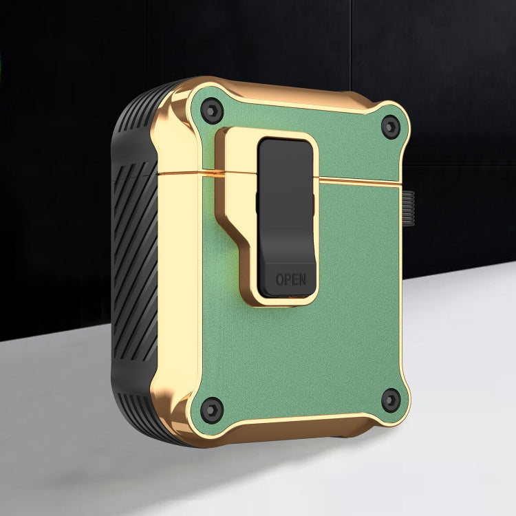 Auricolare wireless Custodia protettiva galvanica Eagle con gancio, For AirPods 1 / 2, For AirPods Pro, For AirPods 3