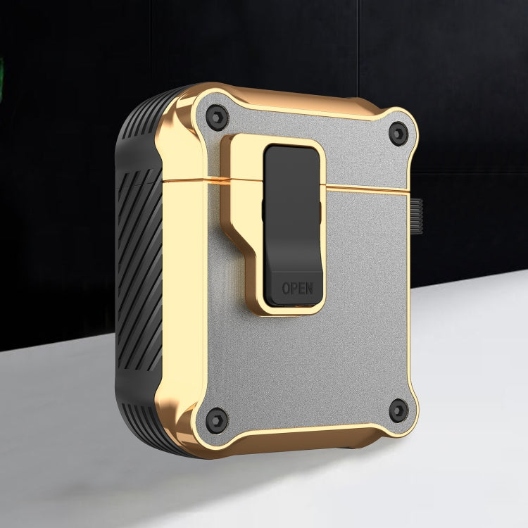 Auricolare wireless Custodia protettiva galvanica Eagle con gancio, For AirPods 1 / 2, For AirPods Pro, For AirPods 3