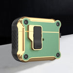 Auricolare wireless Custodia protettiva galvanica Eagle con gancio, For AirPods 1 / 2, For AirPods Pro, For AirPods 3