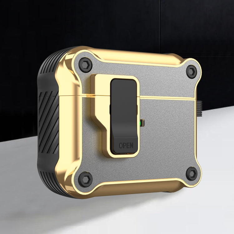 Auricolare wireless Custodia protettiva galvanica Eagle con gancio, For AirPods 1 / 2, For AirPods Pro, For AirPods 3