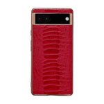 Custodia per telefono galvanica nano serie Weilai in vera pelle, For Google Pixel 6, For Google Pixel 6 Pro, For Google Pixel 7, For Google Pixel 7 Pro