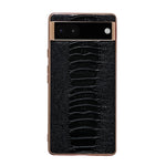 Custodia per telefono galvanica nano serie Weilai in vera pelle, For Google Pixel 6, For Google Pixel 6 Pro, For Google Pixel 7, For Google Pixel 7 Pro