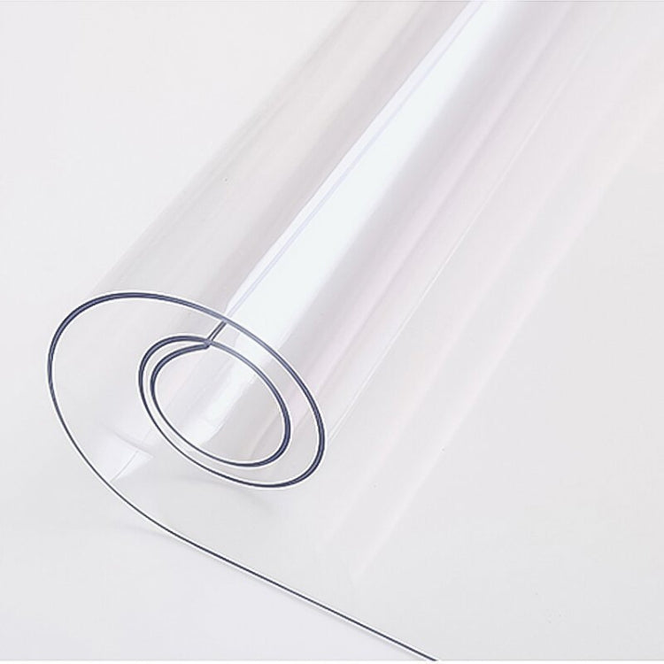 Tovaglia in vetro morbido trasparente Tovaglia impermeabile per uso domestico Tovaglia in PVC, spessore: 1 mm, 80x135cm, 85x135cm, 85x140cm, 90x120cm, 90x130cm, 90x135cm