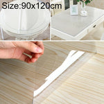Tovaglia in vetro morbido trasparente Tovaglia impermeabile per uso domestico Tovaglia in PVC, spessore: 1 mm, 80x135cm, 85x135cm, 85x140cm, 90x120cm, 90x130cm, 90x135cm