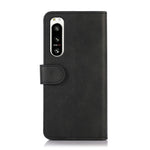 Custodia per telefono in pelle con trama di mucca, For Sony Xperia 5 IV, For Samsung Galaxy A04 4G