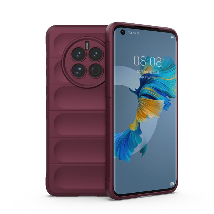 Magic Shield TPU + custodia per telefono in flanella, For Huawei Mate 50, For Huawei Mate 50 Pro