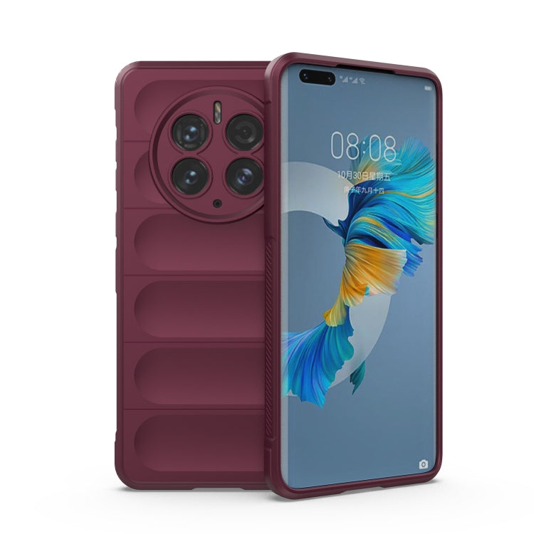 Magic Shield TPU + custodia per telefono in flanella, For Huawei Mate 50, For Huawei Mate 50 Pro