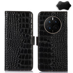 Custodia per telefono in pelle di vacchetta di coccodrillo, For Huawei Mate 50, For Samsung Galaxy A04 4G