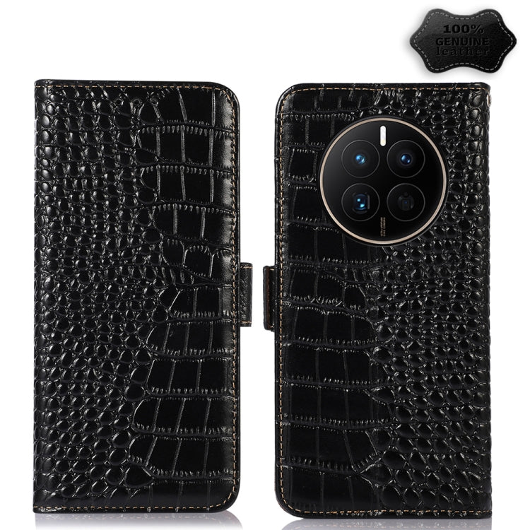 Custodia per telefono in pelle di vacchetta di coccodrillo, For Huawei Mate 50, For Samsung Galaxy A04 4G