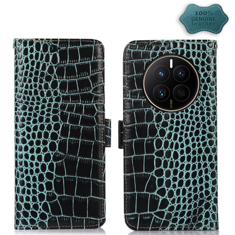Custodia per telefono in pelle di vacchetta di coccodrillo, For Huawei Mate 50, For Samsung Galaxy A04 4G