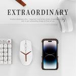 Custodia per telefono in metallo + legno R-JUST Ironwood Generation, For iPhone 14, For iPhone 14 Plus, For iPhone 14 Pro, For iPhone 14 Pro Max