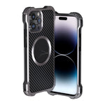 Custodia per telefono in metallo antiurto cavo R-JUST RJ51, For iPhone 14, For iPhone 14 Plus, For iPhone 14 Pro, For iPhone 14 Pro Max