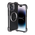 Custodia per telefono in metallo antiurto cavo R-JUST RJ51, For iPhone 14, For iPhone 14 Plus, For iPhone 14 Pro, For iPhone 14 Pro Max