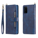 Custodia portafoglio in pelle con slot carte per Galaxy S20