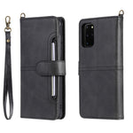 Custodia portafoglio in pelle con slot carte per Galaxy S20