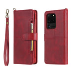 Custodia portafoglio in pelle con slot carte per Galaxy S20