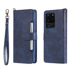 Custodia portafoglio in pelle con slot carte per Galaxy S20