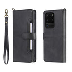 Custodia portafoglio in pelle con slot carte per Galaxy S20