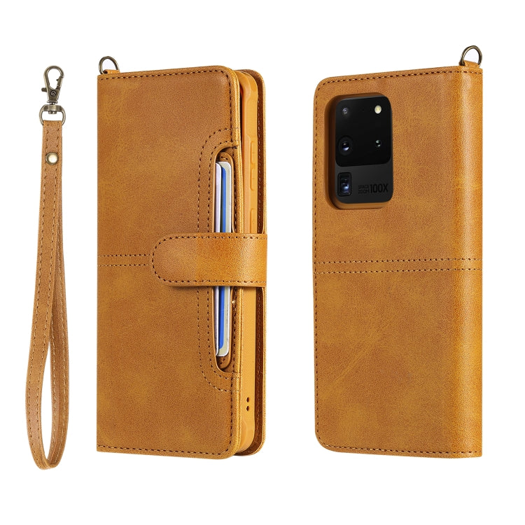 Custodia portafoglio in pelle con slot carte per Galaxy S20