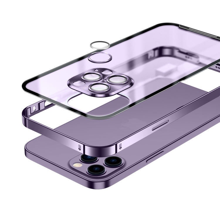 Custodia per telefono in metallo satinato, For iPhone 14, For iPhone 14 Plus, For iPhone 14 Pro, For iPhone 14 Pro Max