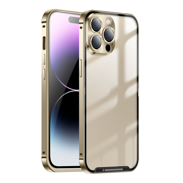 Custodia per telefono in metallo satinato, For iPhone 14, For iPhone 14 Plus, For iPhone 14 Pro, For iPhone 14 Pro Max