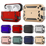 Armatura militare Custodia protettiva per auricolari antiurto a quattro angoli, For AirPods Pro 2