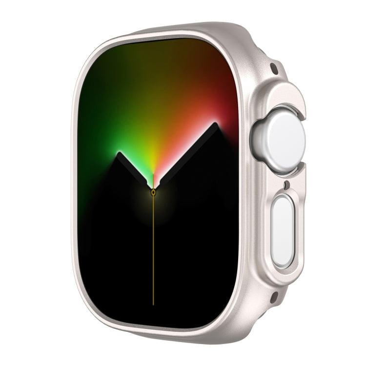Custodia protettiva per PC smerigliata semi-inclusa, For Apple Watch Ultra 1 / 2 / 3 49mm