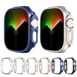 Custodia protettiva per PC smerigliata semi-inclusa, For Apple Watch Ultra 1 / 2 / 3 49mm