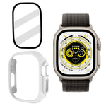 Custodia per orologio per PC smerigliata con pellicola in vetro temperato, For Apple Watch Ultra 3 / 2 / 1 49mm