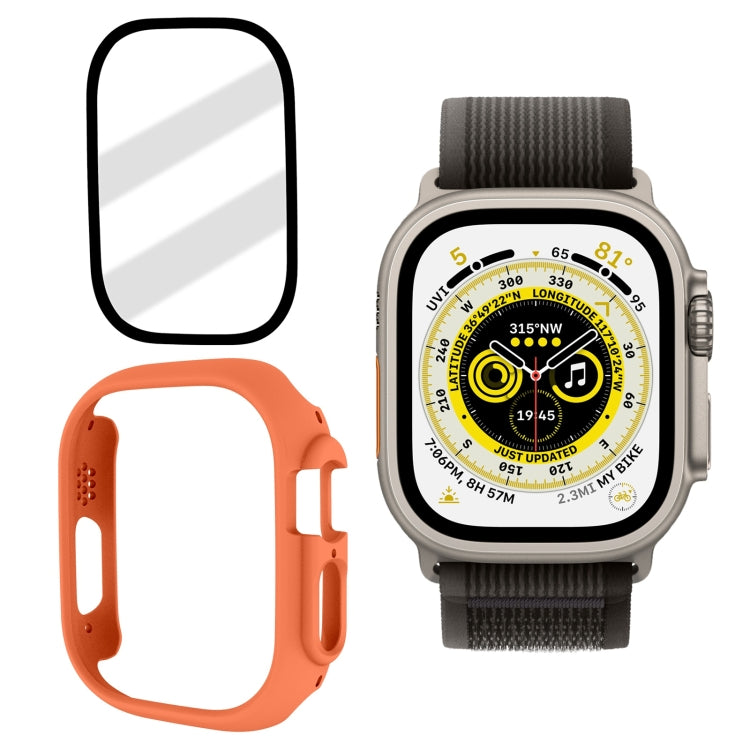 Custodia per orologio per PC smerigliata con pellicola in vetro temperato, For Apple Watch Ultra 3 / 2 / 1 49mm