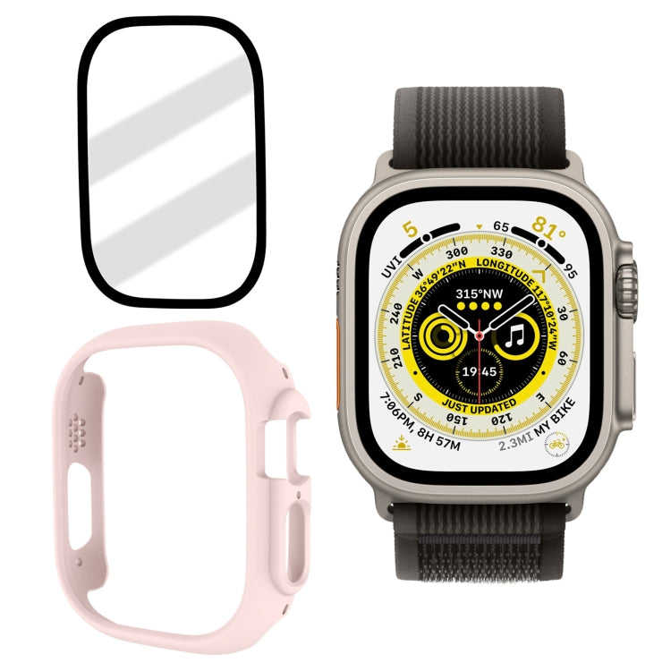 Custodia per orologio per PC smerigliata con pellicola in vetro temperato, For Apple Watch Ultra 3 / 2 / 1 49mm