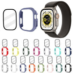 Custodia per orologio per PC smerigliata con pellicola in vetro temperato, For Apple Watch Ultra 3 / 2 / 1 49mm
